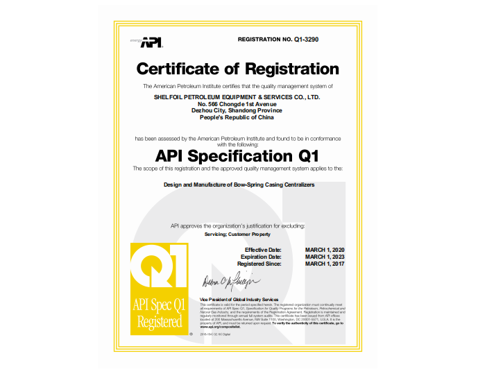 API Q1-3290